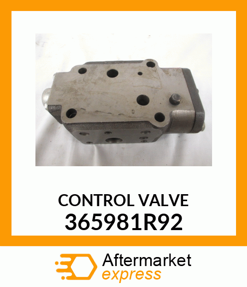 CONTROL VALVE 365981R92