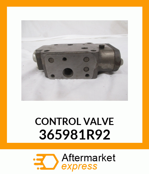 CONTROL VALVE 365981R92