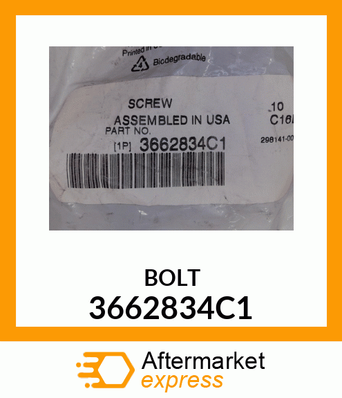 BOLT 3662834C1