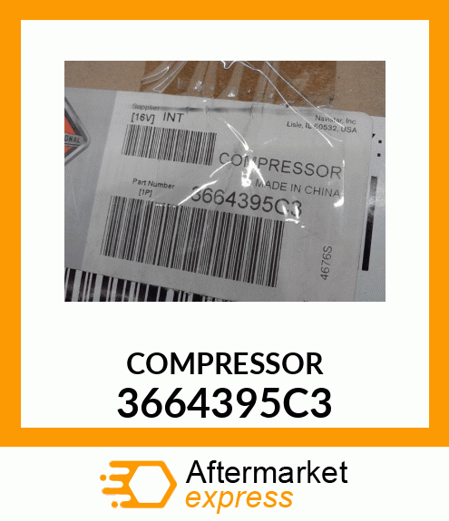 COMPRESSOR 3664395C3