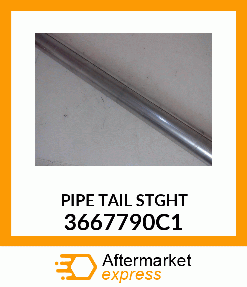 PIPE TAIL STGHT 3667790C1