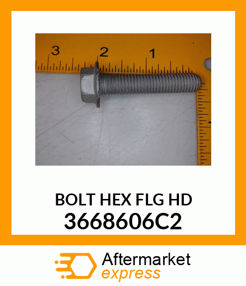 BOLT HEX FLG HD 3668606C2