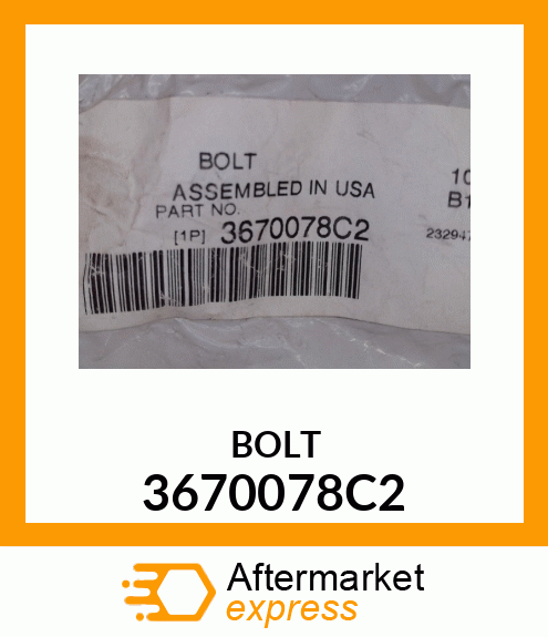 BOLT 3670078C2