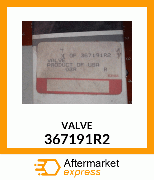 VALVE 367191R2