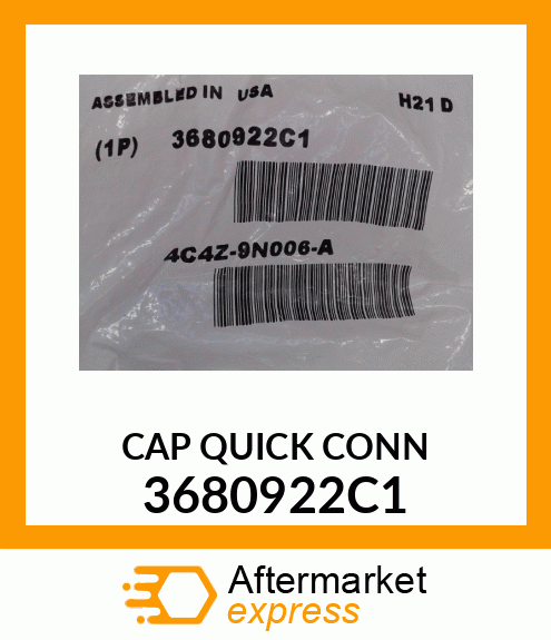 CAP QUICK CONN 3680922C1