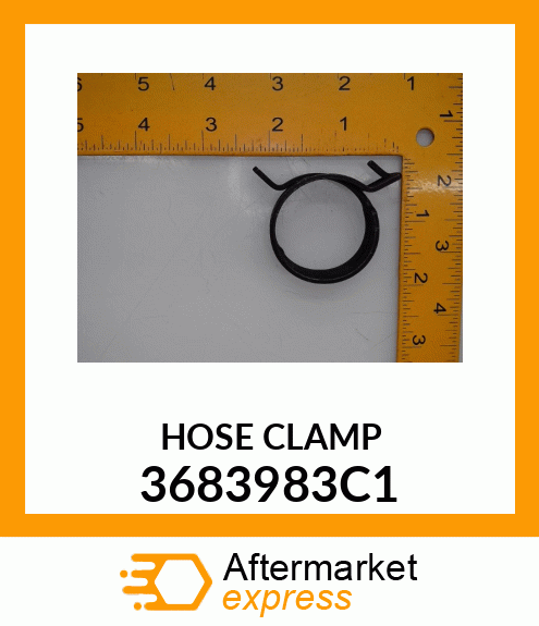 HOSE CLAMP 3683983C1