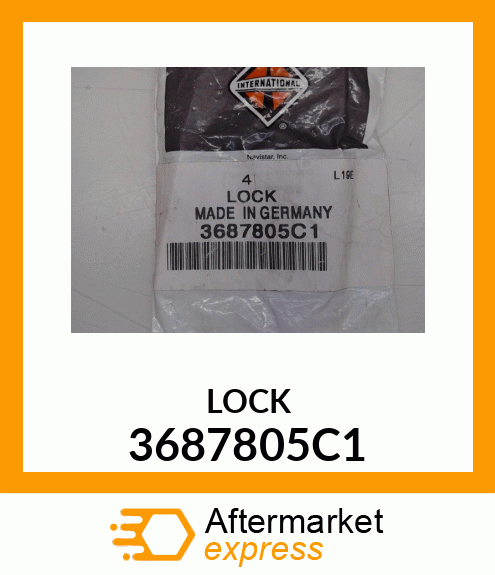 LOCK 3687805C1