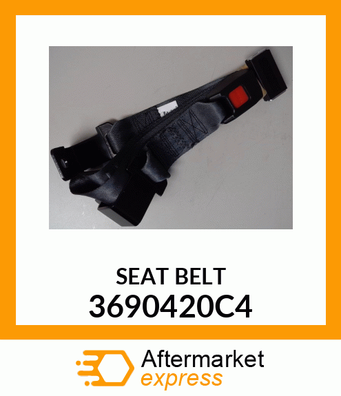 SEAT BELT 3690420C4