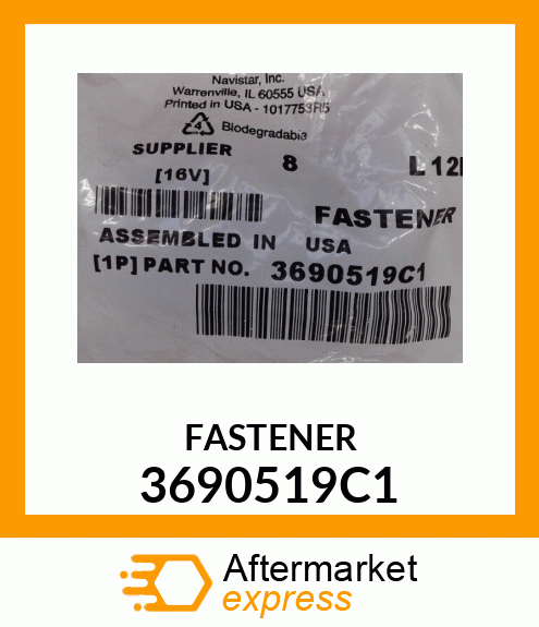 FASTENER 3690519C1