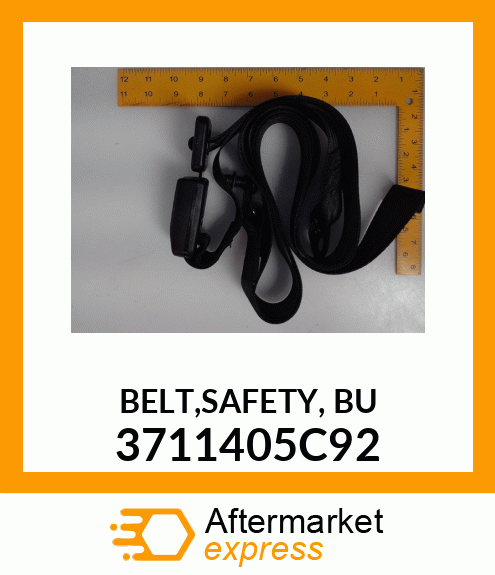 BELT,SAFETY, BU 3711405C92