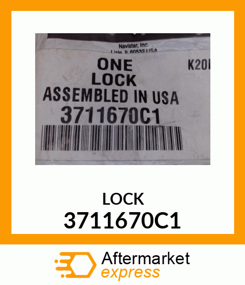 LOCK 3711670C1