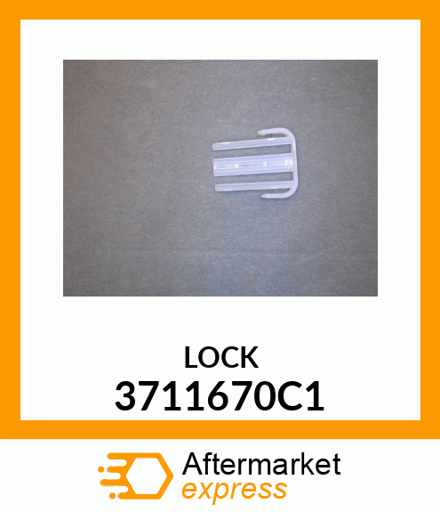 LOCK 3711670C1