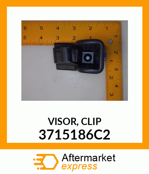 VISOR, CLIP 3715186C2