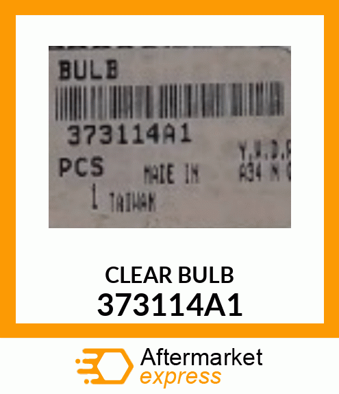 CLEAR BULB 373114A1