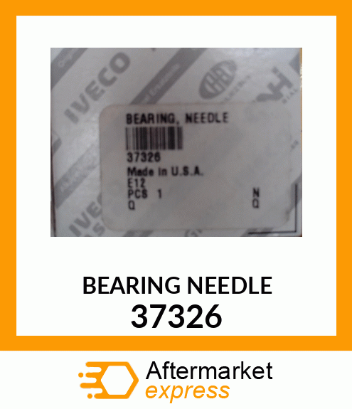 BEARING NEEDLE 37326