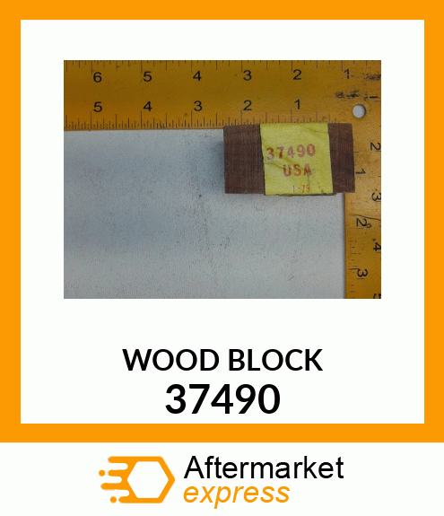 WOOD BLOCK 37490