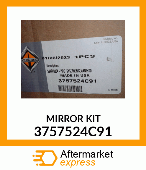 MIRROR KIT 3757524C91