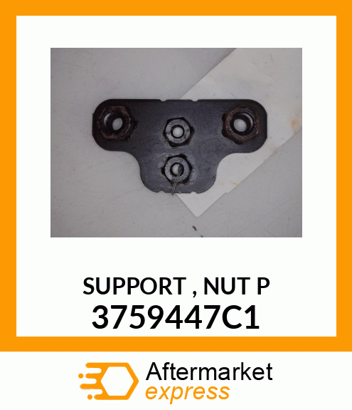 SUPPORT , NUT P 3759447C1