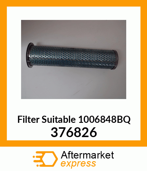 Filter Suitable 1006848BQ 376826