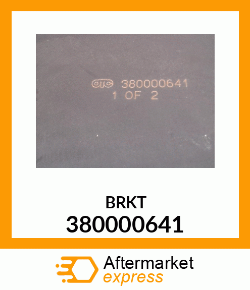 BRKT 380000641