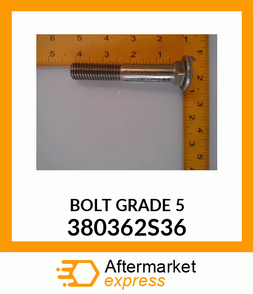 BOLT GRADE 5 380362S36