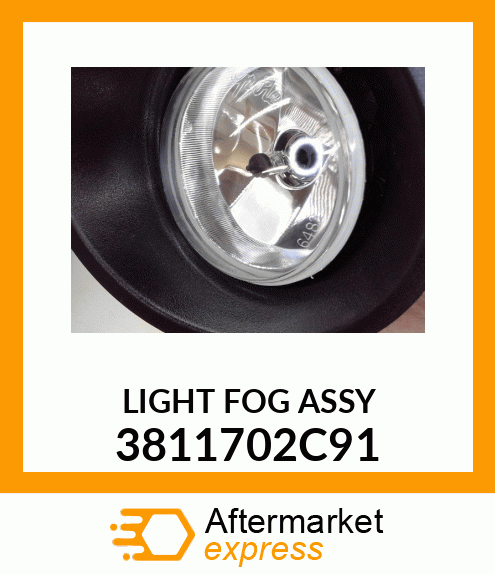 LIGHT FOG ASSY 3811702C91