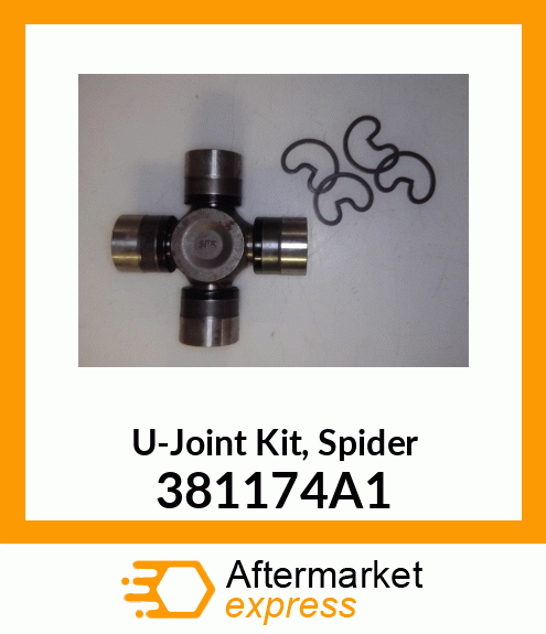 U-Joint Kit, Spider 381174A1