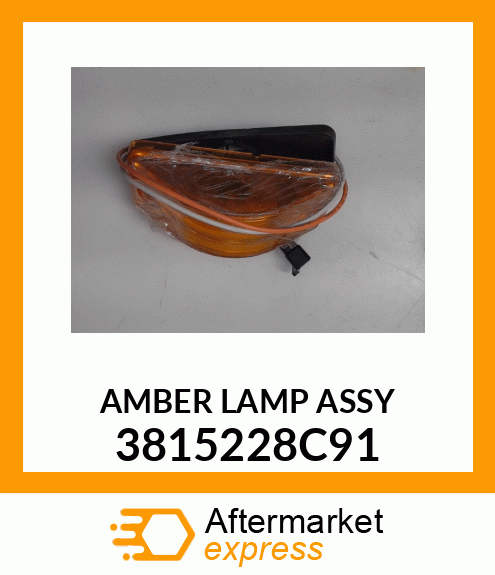 AMBER LAMP ASSY 3815228C91