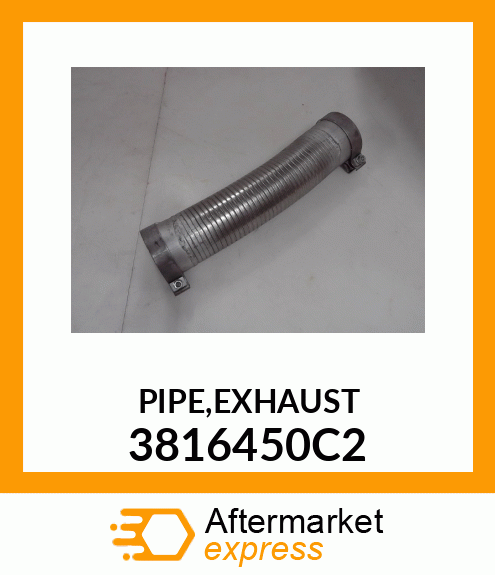 PIPE,EXHAUST 3816450C2