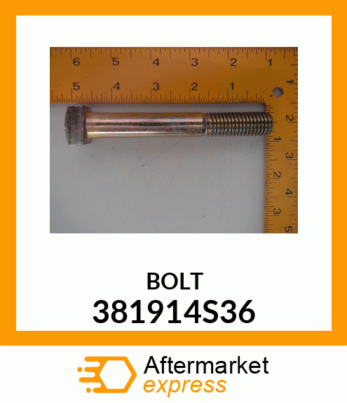 BOLT 381914S36