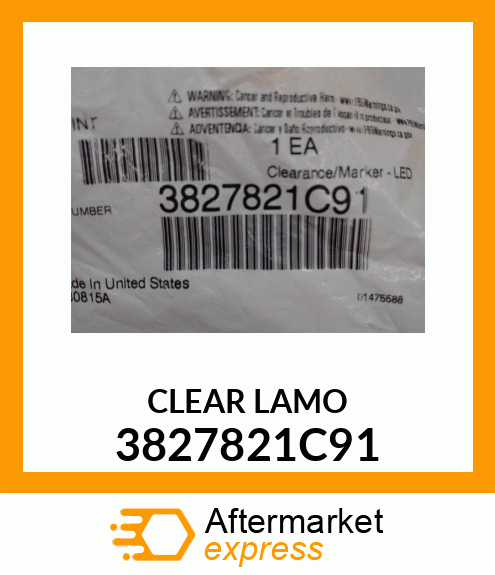 CLEAR LAMO 3827821C91