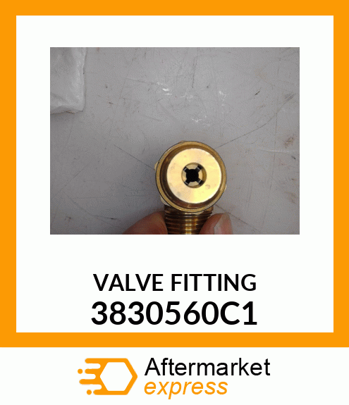 VALVE FITTING 3830560C1