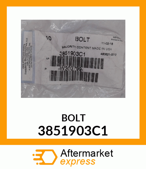 BOLT 3851903C1