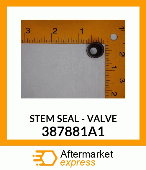 STEM SEAL - VALVE 387881A1