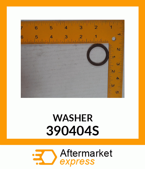 WASHER 390404S