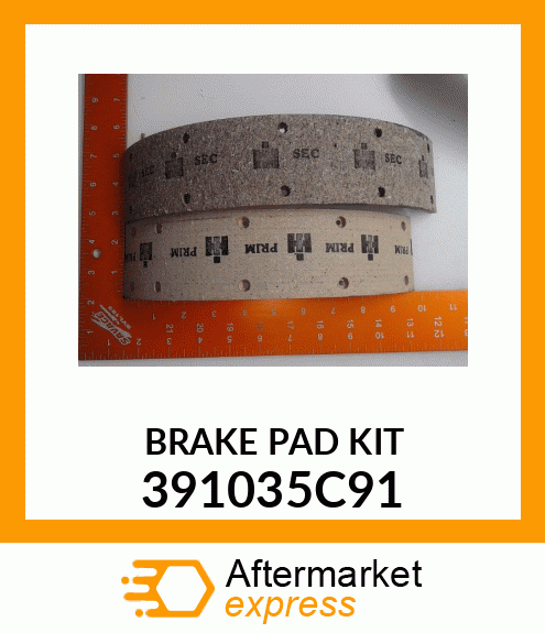 BRAKE PAD KIT 391035C91