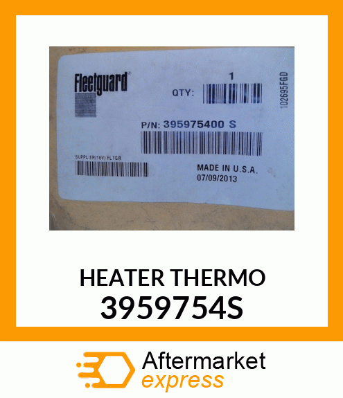 HEATER THERMO 3959754S