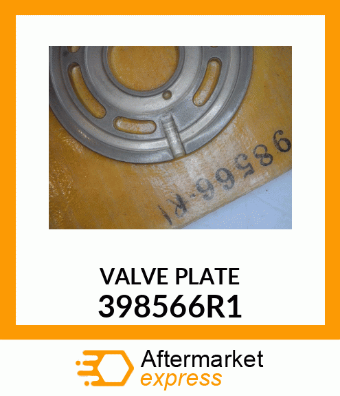 VALVE PLATE 398566R1