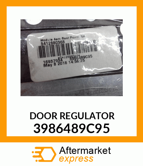 DOOR REGULATOR 3986489C95