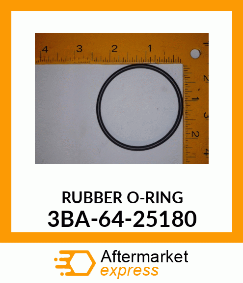 RUBBER O-RING 3BA-64-25180