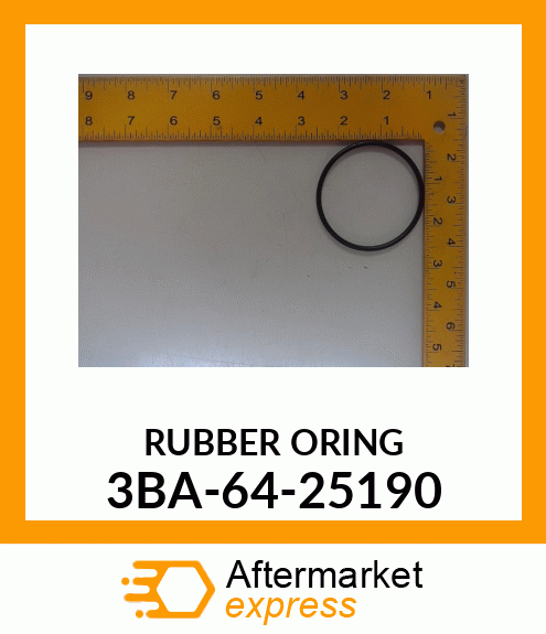 RUBBER ORING 3BA-64-25190