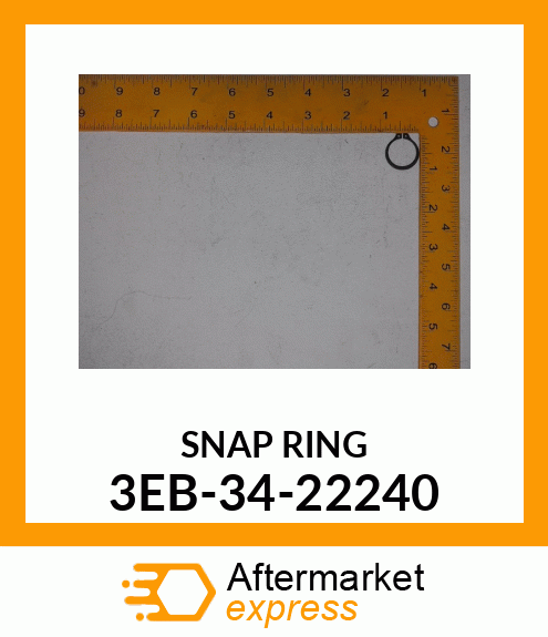 SNAP RING 3EB-34-22240