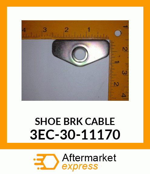 SHOE BRK CABLE 3EC-30-11170