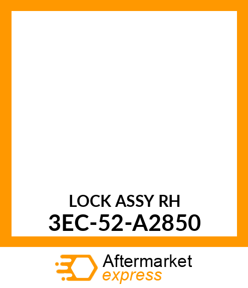 LOCK ASSY RH 3EC-52-A2850