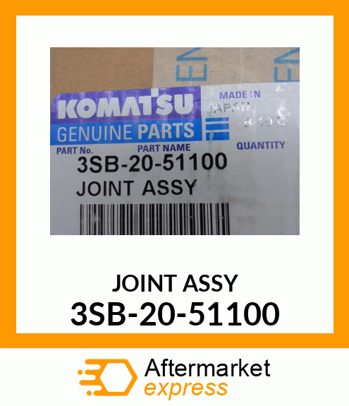 JOINT ASSY 3SB-20-51100