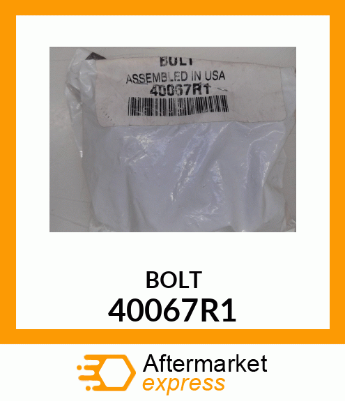 BOLT 40067R1