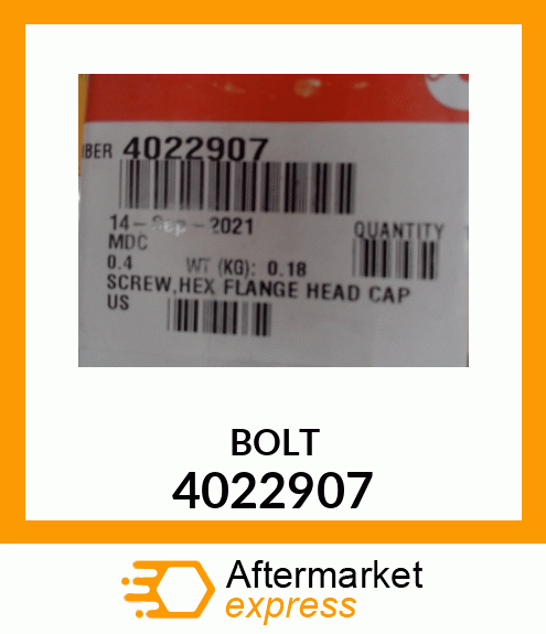 BOLT 4022907