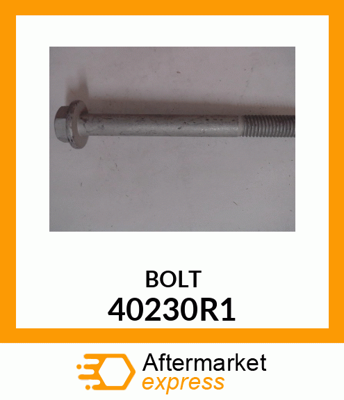 BOLT 40230R1