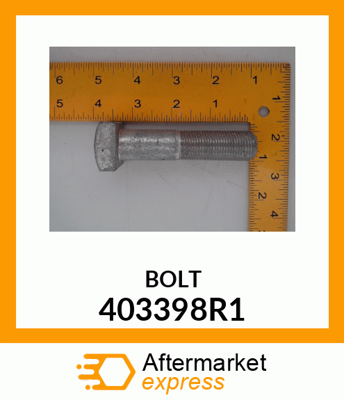 BOLT 403398R1