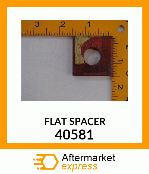 FLAT SPACER 40581